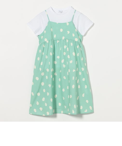 Tシャツ＋キャミワンピース セット / キッズ  100cm-130cm