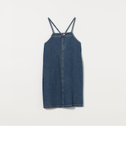 デニム ジャンパースカート / キッズ  100cm-130cm