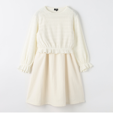 キャミワンピース+ロングスリーブ プルオーバー セット / キッズ  100cm-130cm