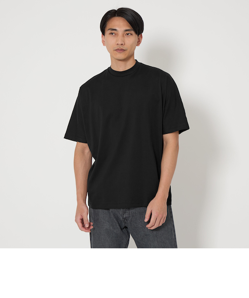 ＜gicipi＞メルルッーツ クルーネック リラックスフィット ドルマンスリーブ Tシャツ