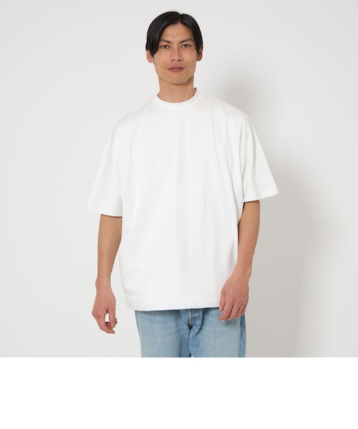 ＜gicipi＞メルルッーツ クルーネック リラックスフィット ドルマンスリーブ Tシャツ