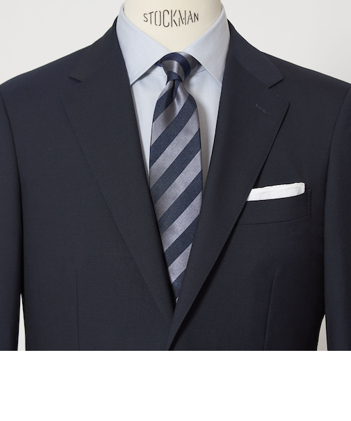 GLR シルク3 8.0cm ストライプ2 ネクタイ