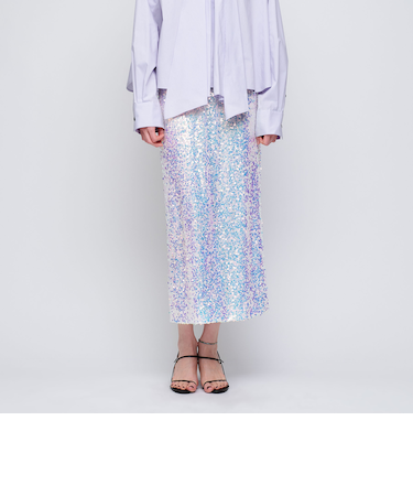 ＜AEWEN MATOPH＞スパングル スカート