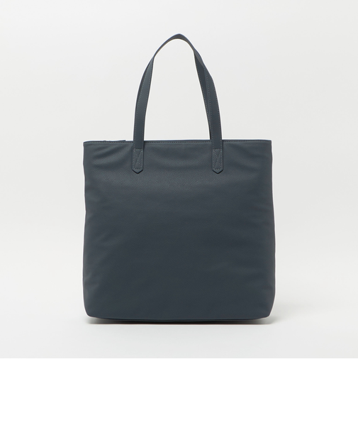 マイクロファイバー ジップ トートバッグ