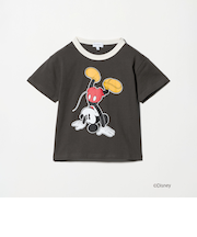 【別注】Tシャツ / ミッキーマウス / Disney / キッズ  110cm-130cm