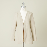 ＜conte＞ペーパー ノーカラージャケット