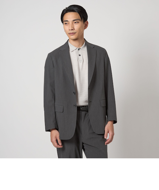 A+ COOL トロピカル リラックス ジャケット -ウォッシャブル・ストレッチ・接触冷感-