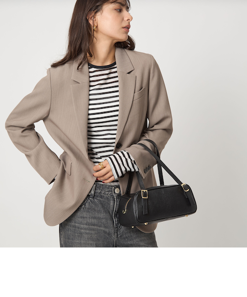 ＜PRATO MADE IN ITALY＞ワイドボストンバッグ