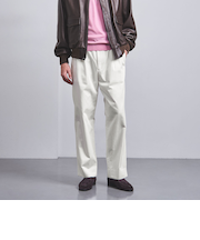 ドライワッシャー ２プリーツ ワイド チノパンツ