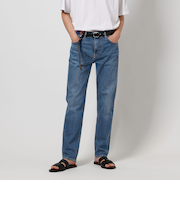 カイハラデニム スリムテーパード ５ポケットパンツ