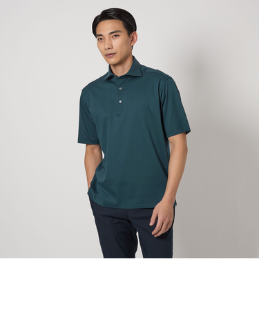 A/S ポンチ カッタウェイ ポロシャツ -汗染み防止-