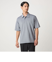 アイスコットン カノコ ポロシャツ -接触冷感-