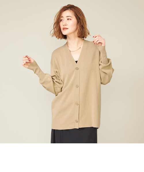 conte＞NVL コットン Vネックカーディガン｜ユナイテッドアローズ