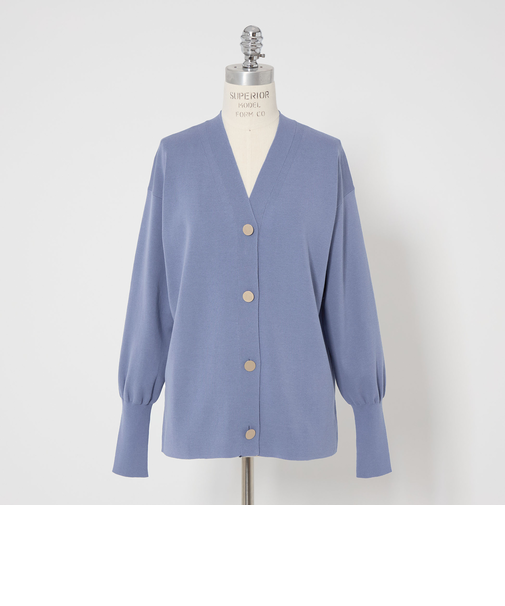 ＜conte＞NVL コットン Vネックカーディガン