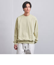 ピーチスキン クルーネック スウェット