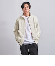 ピーチスキン スタンド ジップアップ スウェット