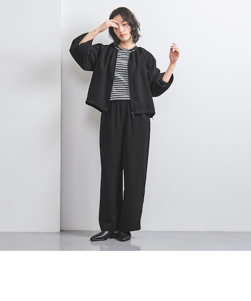 COMFY ギャザー ジャケット -吸水速乾 UVカット ウォッシャブル-