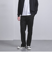 ペンシルストライプ モダンストレート パンツ