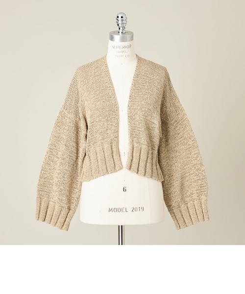 SALE2点まとめて＜conte＞テープヤーン カーディガン　ノースリーブセット conte＞テープヤーン カーディガン｜ユナイテッドアローズ