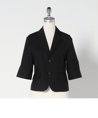 ＜LOEFF＞トロピカルウール ショートスリーブ ジャケット