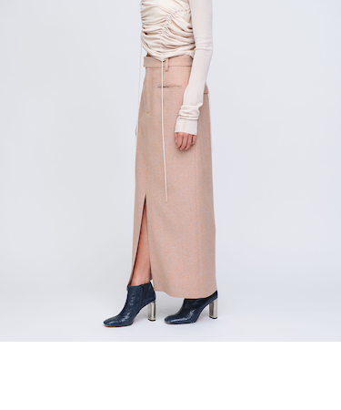 ＜AEWEN MATOPH＞シルク シャンブレー スカート