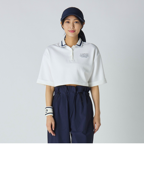 別注】＜TaylorMade×UNITED ARROWS＞ ウィメンズ ショート ポロシャツ