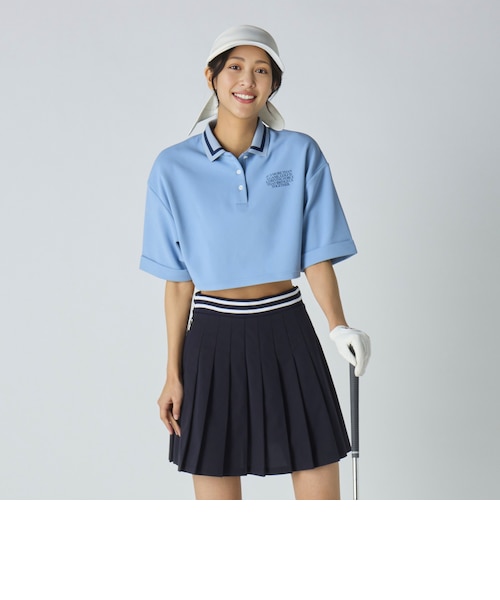 別注】＜TaylorMade×UNITED ARROWS＞ ウィメンズ ショート ポロシャツ
