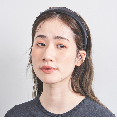 ブラックビジュー ヘッドバンド