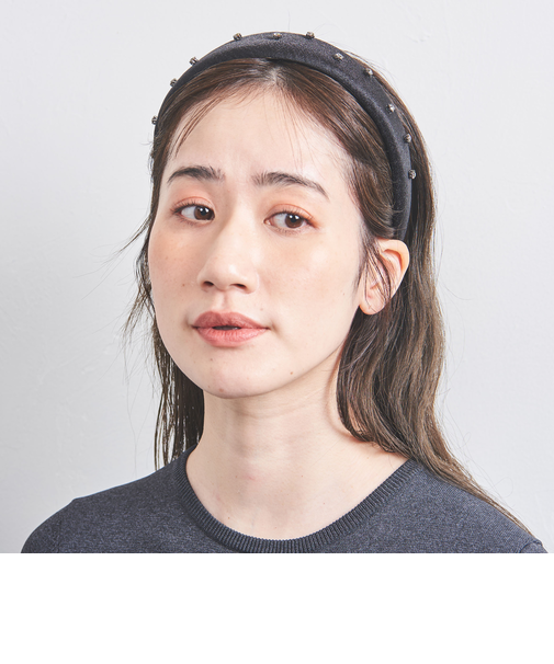 ブラックビジュー ヘッドバンド