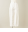 ＜conte＞ペーパー ベルテッド タックパンツ