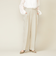 ＜conte＞ペーパー ベルテッド タックパンツ