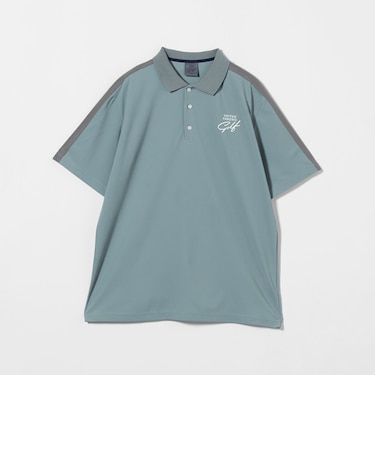 メンズ カノコ ポロシャツ-吸水速乾 UV 横ストレッチ-