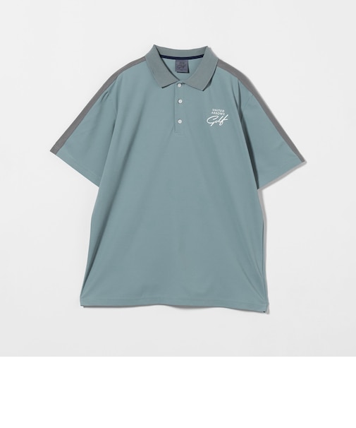 メンズ カノコ ポロシャツ-吸水速乾 UV 横ストレッチ-