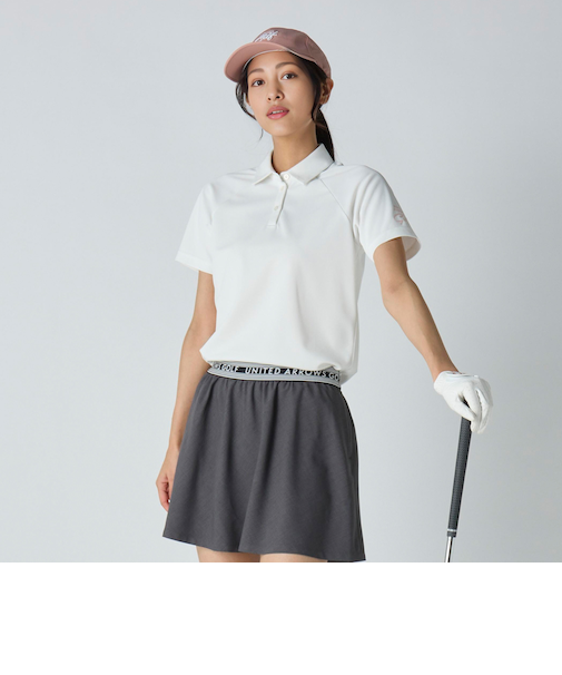ウィメンズ スタンダード ポロシャツ-吸水速乾 裏面接触冷感-