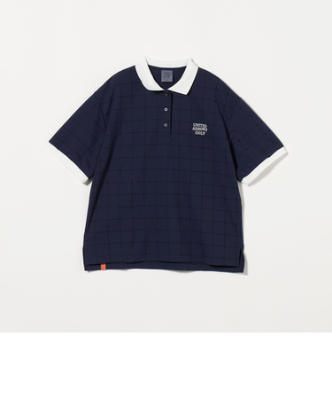 ウィメンズ プレイド ジャガード ポロシャツ