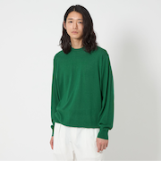 ４シーズンズ ハイゲージ クルーネックニット