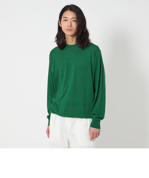 ４シーズンズ ハイゲージ クルーネックニット