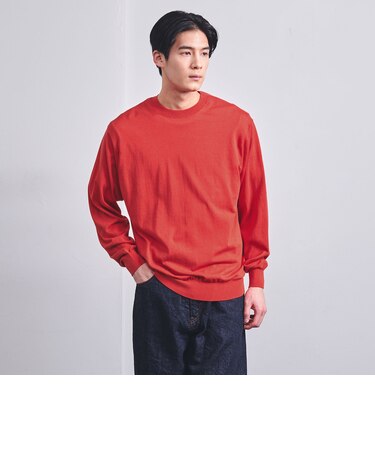 ４シーズンズ ハイゲージ クルーネックニット