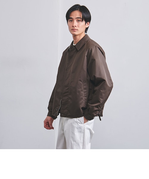 UNITED ARROWS ナイロン ハリントンブルゾン ―撥水― ナイロン ハリントンブルゾン -撥水-｜ユナイテッドアローズ