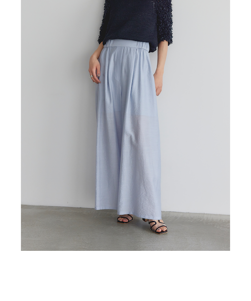 ＜EMMEL REFINES＞EM マーブル ローン パンツ