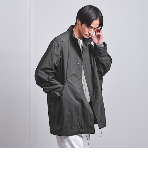 ダントツ撥水 ナイロン ミリタリー コート