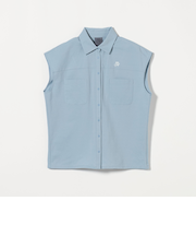 ウィメンズ ノースリーブ シャツ -吸水速乾-