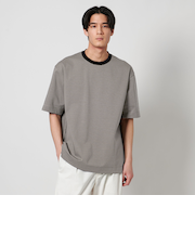 ポンチ ボーダー Tシャツ デオドランド ー抗菌防臭・接触冷感ー