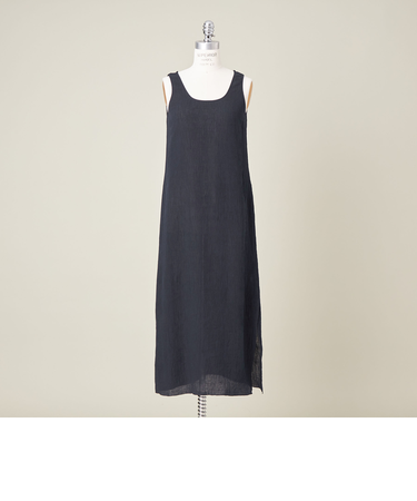 ＜conte＞アサ スリット ノースリーブワンピース