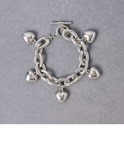 ハートチェーン ブレスレット