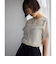 ＜EMMEL REFINES＞EM 2WAY ジップ ブラウス