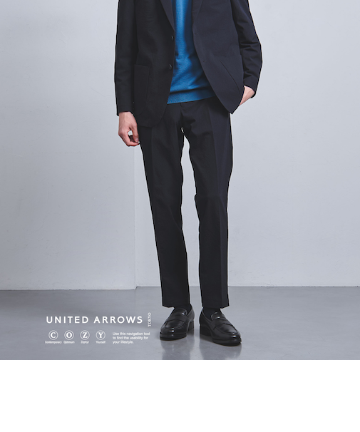 ドビー ノープリーツ スラックス UA COZY ―ストレッチ・撥水・ウォッシャブル・防しわ―