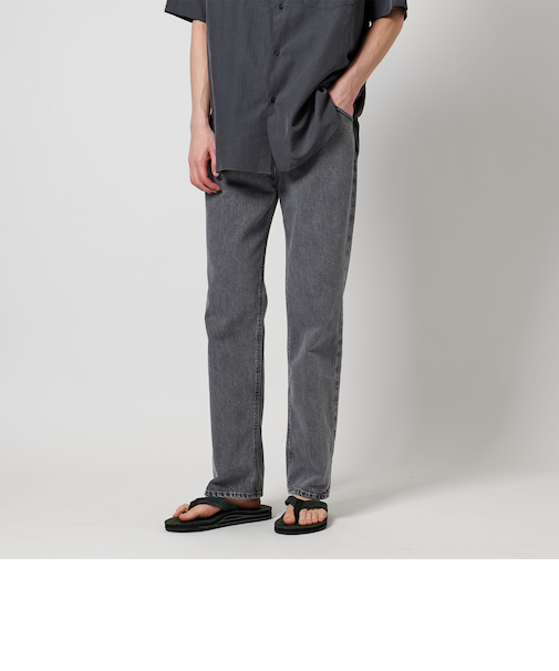 ロデオストレート ブラック デニムパンツ