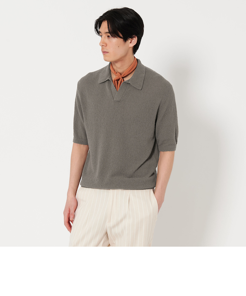 ブークレ スキッパー ポロシャツ