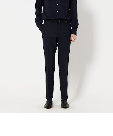 ツイル トロピカル サイドエクステンド ノープリーツ スラックス  COMFORT EASY-MODEL -ウォッシャブル・ストレッチ・イージーケア-